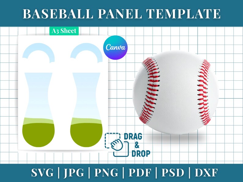 Sport Ball Panel Template, Bundle, Basketball Panel, Football Panel ...