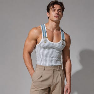 bodycon dress men Men's High Neck Split Stretchy Bodycon Maxi Dress