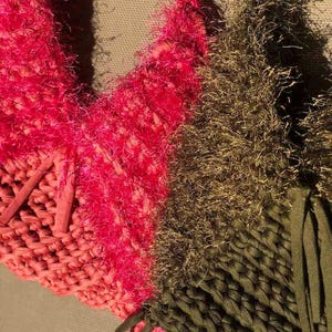 Crochet pattern for a triangular shoulder bag. Boho. Digital download. Easy pattern, even for beginners. PDF.