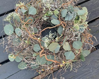 Frühlingskranz Mooskranz Türkranz Tischkranz Zweige  natur  25/30/35/40/45/50/60 cm