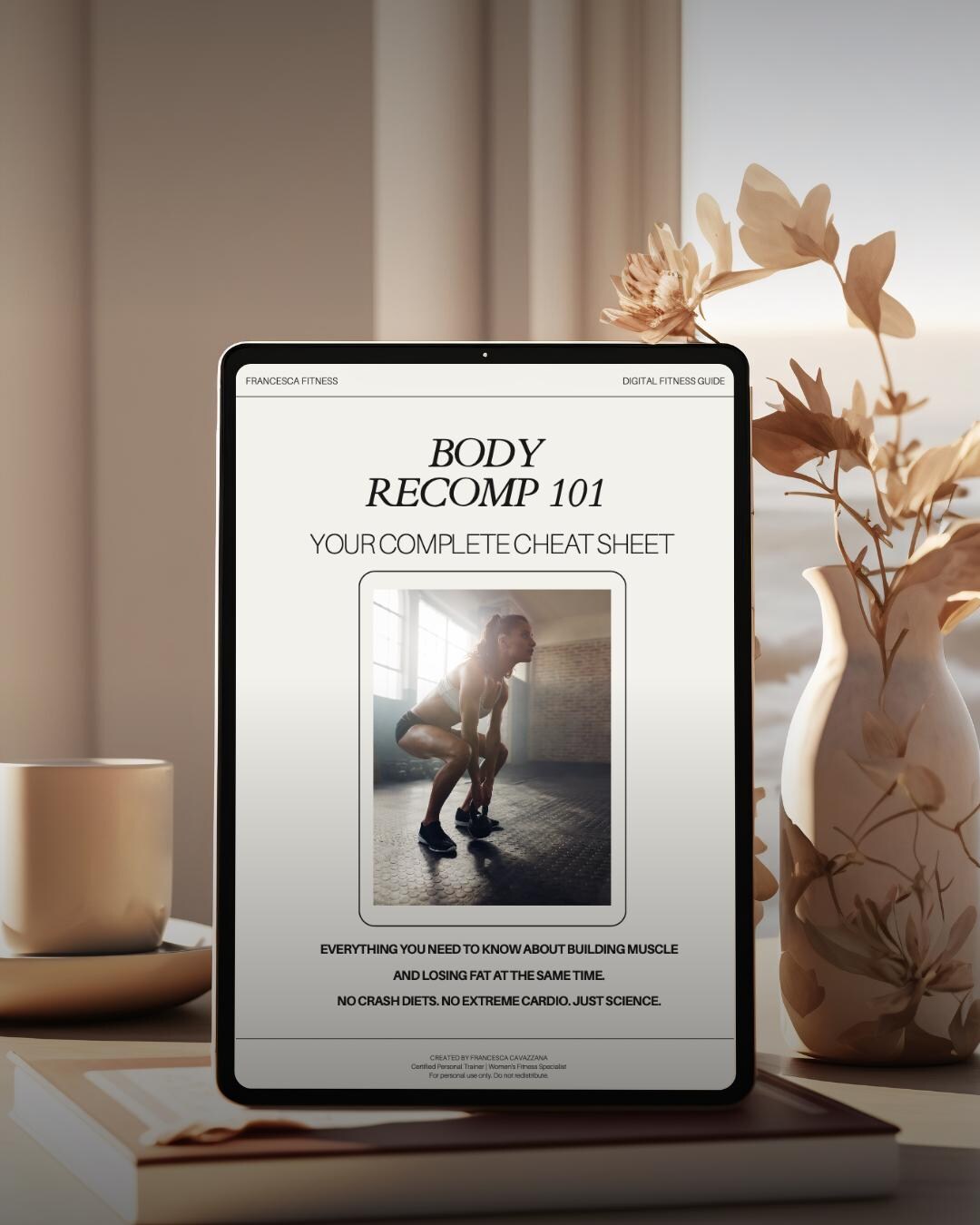 Body Recomp Cheat Sheet | Fitness Guide PDF - Etsy