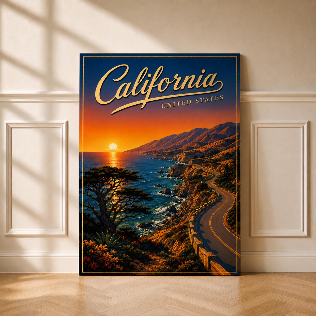 Pacific Coast Highway Postcard - Etsy