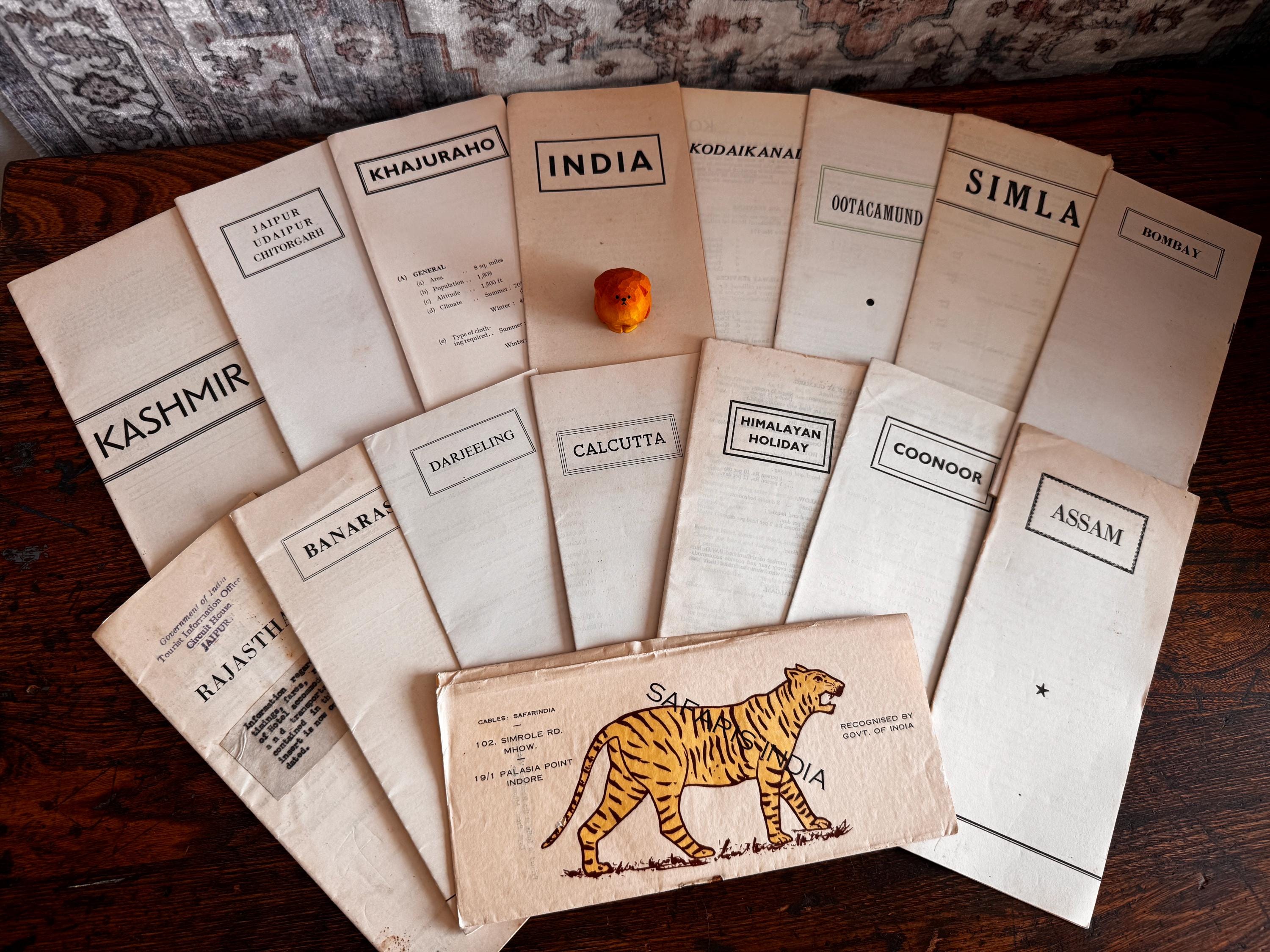 Vintage Brochure Lot - Etsy