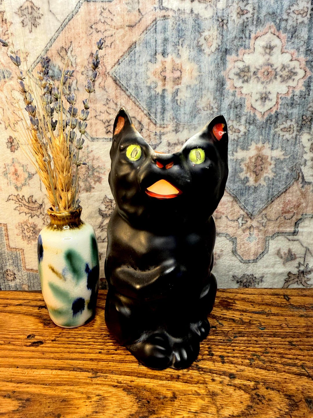 Royal Bayreuth Black Cat Bavarian Pitcher - Etsy