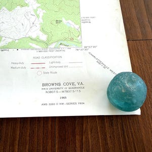 Browns Cove, Virginia – USGS Quadrangle Map | 1965