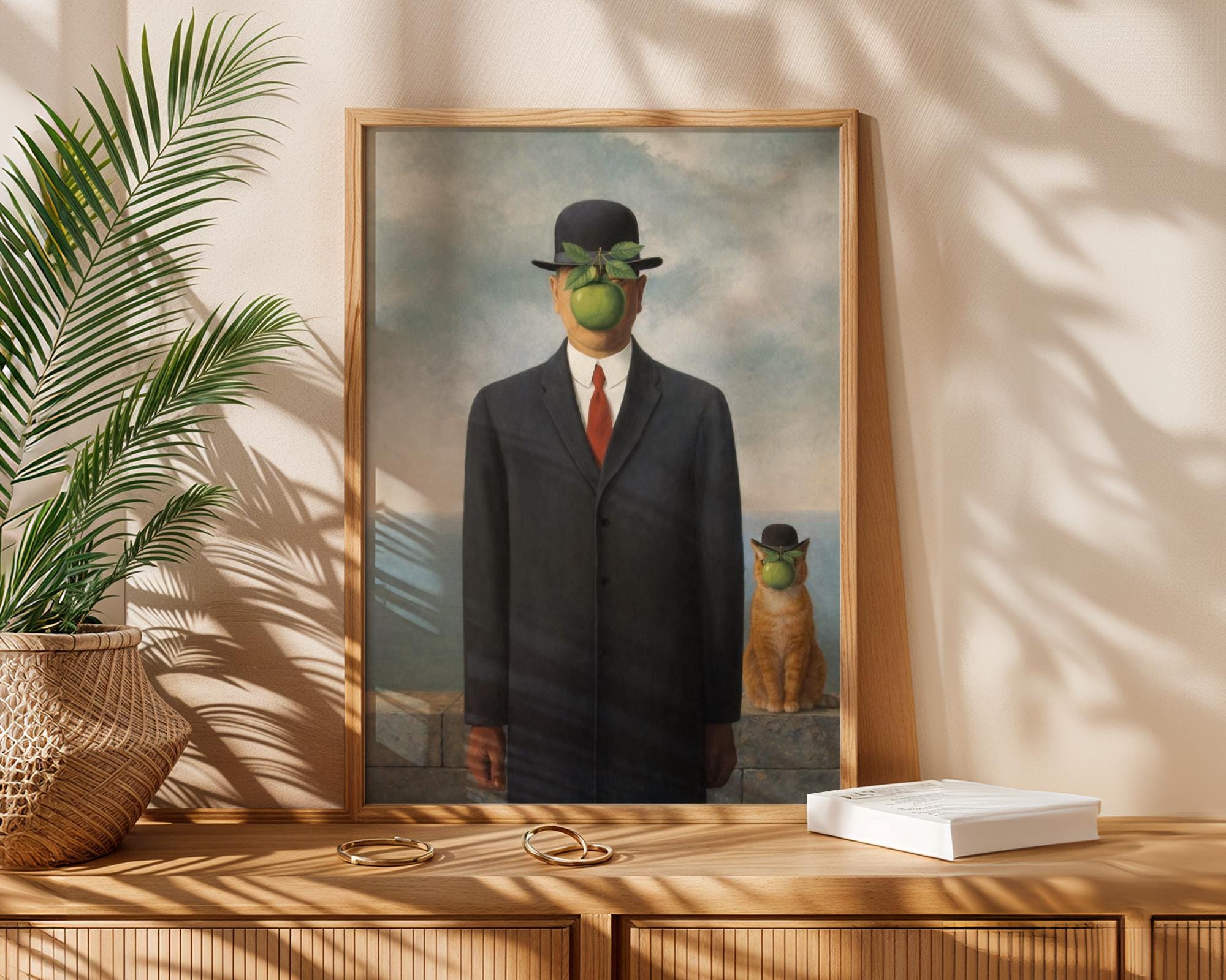 Magritte cat - Etsy 日本