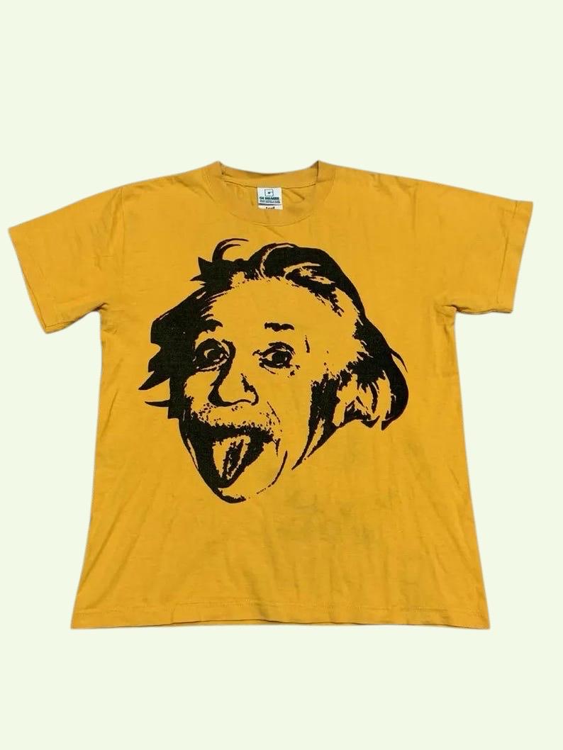 Vintage T Shirt Einstein - Etsy