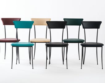 Dining Chairs by Arper Italy, 1980s — Set of 6