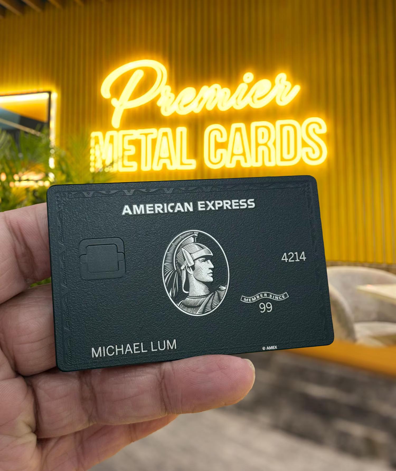 未使用　American Express Centurion ノベルティ品 American Express Centurion Platinum Card Exclusive Envelope & Tag