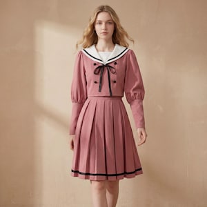 Long Sleeve Sailor Dress - Etsy