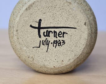 Vintage Robert Turner Stoneware Toothbrush Holder