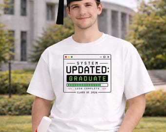 Error 404 Student Not Found Shirt Class of 2026 Funny Graduation Gift Tech Senior Tee