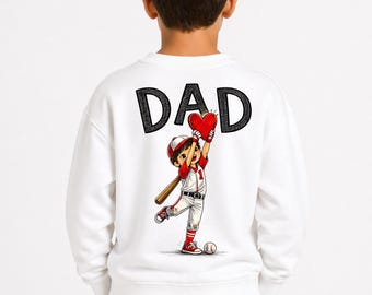 Baseball Boy Matching Shirt, Little Slugger Tee, Matching Family Baseball Outfit, Sports Kid Heart Shirt