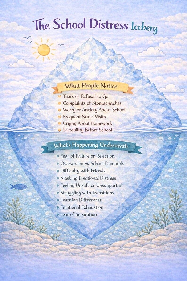 Behaviour Iceberg Posters for Classroom | Autism, ADHD & Emotional ...
