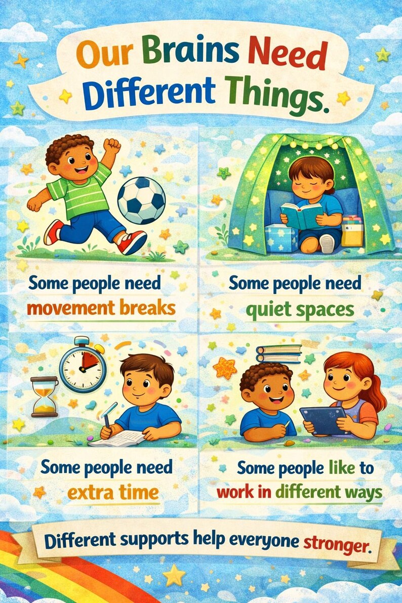 Neurodiversity Classroom Posters | Autism, ADHD Inclusion Display ...