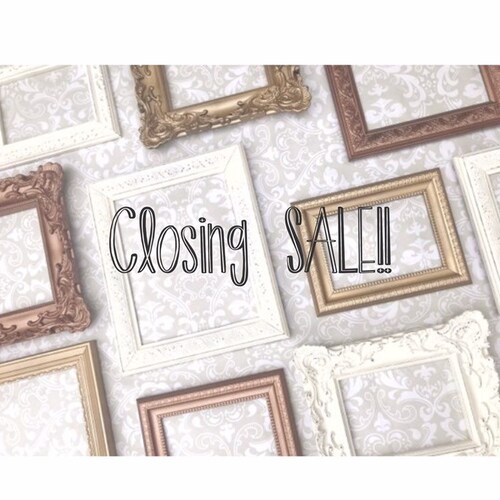 Gallery Wall Set - 10 PICTURE FRAMES - neutral - gold brown cream - Rustic Romantic Colors - shabby chic - Vintage Style - Glass & Backing