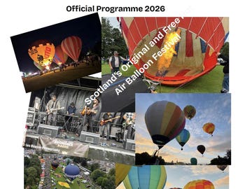Strathaven Balloon Festival Official Programme 2026