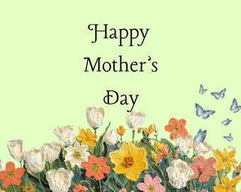 Tarjeta de Feliz Día de la Madre - Descarga e Imprime