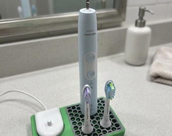 1x2 Supporto per asciugatura e ricarica di spazzole igieniche Philips Sonicare