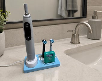 1x1 Oral-B IO Hygienic Brush Drying, Floss and Charger Holder Compact