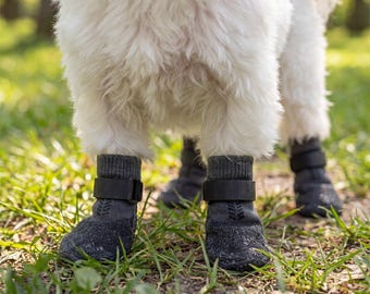 Waterproof Dog Boots, Anti-Slip Paw Protection, Outdoor Hiking Pet Shoes