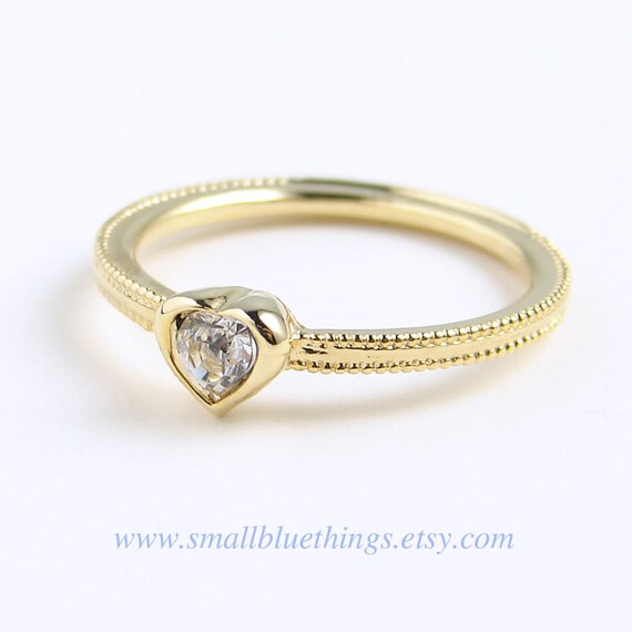 swarovski pinky ring