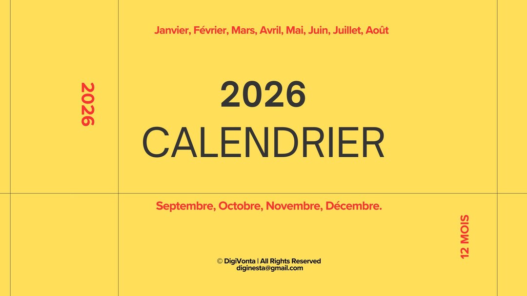 A4-PDF-Planer zum Ausdrucken für 2026 | Minimalistisches Tagebuch