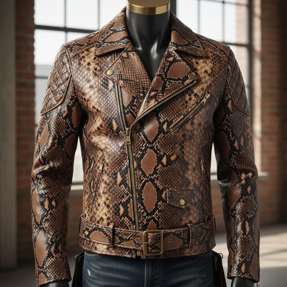 Snake skin jacket - Etsy 日本