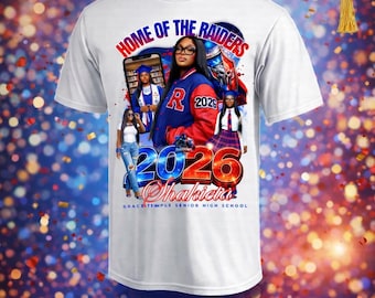 Editable Graduation Canva Template 2026, Senior T-Shirt Design (Digital Download)