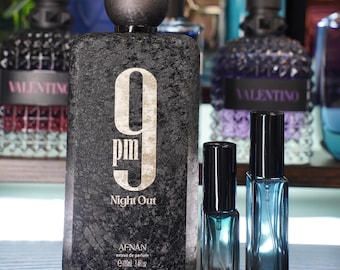 Afnan Night Out Extrait De Parfum sample | 5mL / 10mL