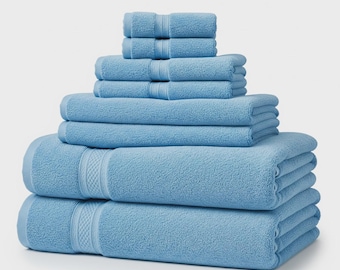 Luxury 100% Egyptian Cotton Towels Super Soft Hand Face Bathroom Bath Towel