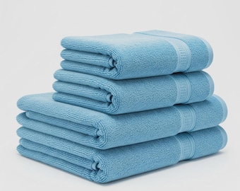 Luxury Egyptian Cotton Bath Sheets 600GSM Towels Super Soft Face Hand Bath Towel