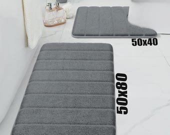 Non Slip Bath Mats Shower Mat Memory Foam Bath Small & Large Bathroom Rug