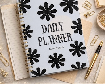 Planificador estudiantil: Organizador de estudio anual, mensual, semanal y diario (PDF imprimible)