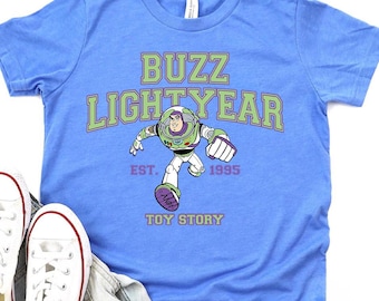 Disney Buzz Kids Shirt, Pixar Toy Story Buzz Toddler Sweatshirt, Disneyland Buzz Lightyear Baby, Toy Story Characters, Kid Youth Disneyworld