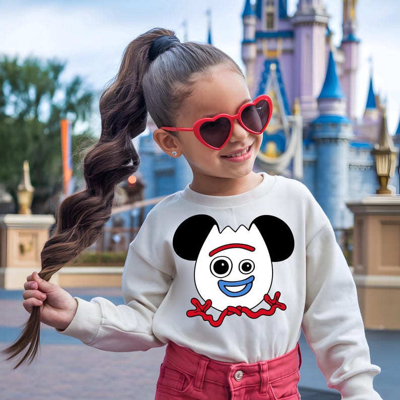 Forky Shirt, Toy Story 4 Shirt, Disneyland Shirt, Kids Disney Shirt, Toy Story Tee, Funny Disney Shirt, Adult Disney Shirt, Forky Sweatshirt bild 4