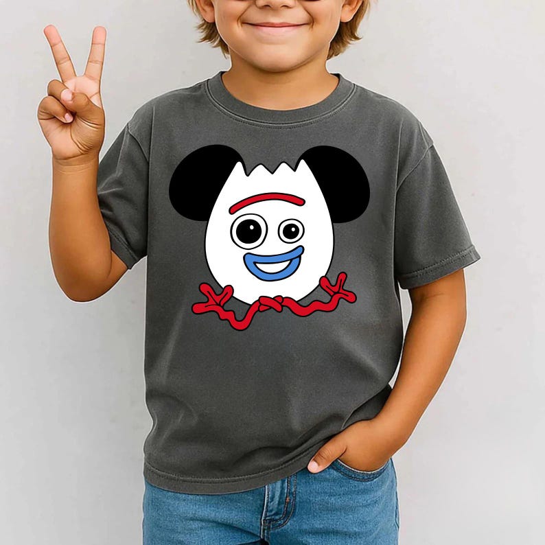 Forky Shirt, Toy Story 4 Shirt, Disneyland Shirt, Kids Disney Shirt, Toy Story Tee, Funny Disney Shirt, Adult Disney Shirt, Forky Sweatshirt bild 9