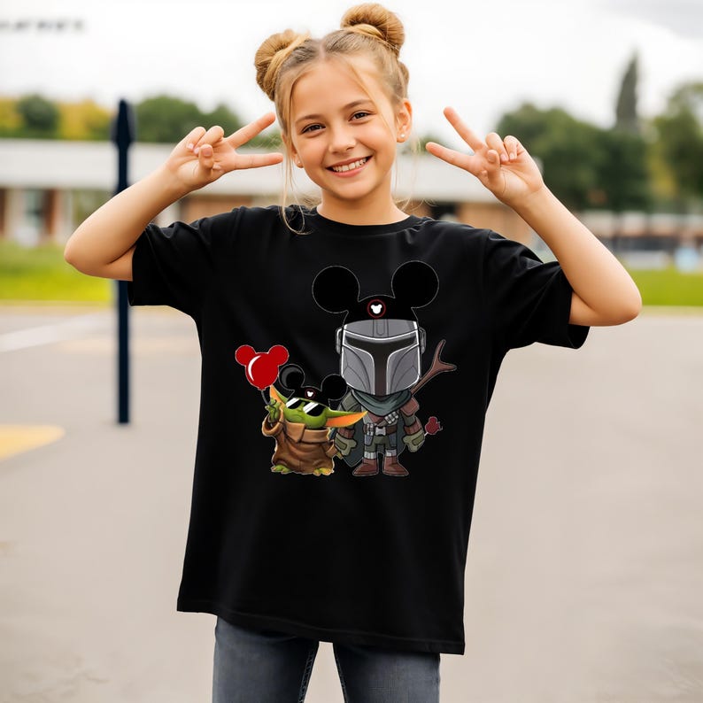 Mandalorian Grogu Shirt, Mandalorian Shirt, Star Wars, Star Wars Shirt, Disney Star Wars Shirt, Mandalorian, Baby Yoda Shirt, Grogu Shirt image 7