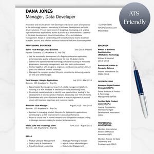 Professional Tech Resume Template, Engineer, IT Cv Template, Software Resume Word, Technology, Chief Executive Resume, Director of Sales,CV