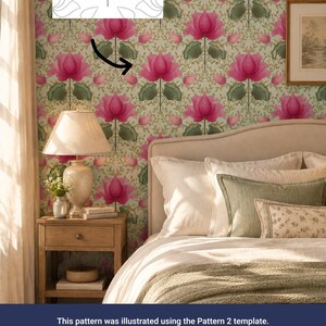 Seamless Pattern Guides | Repeatable Pattern Templates for Procreate Beginner | Set of 4 image 6