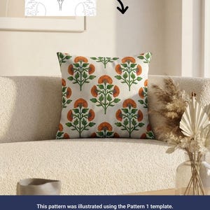 Seamless Pattern Guides | Repeatable Pattern Templates for Procreate Beginner | Set of 4 image 7