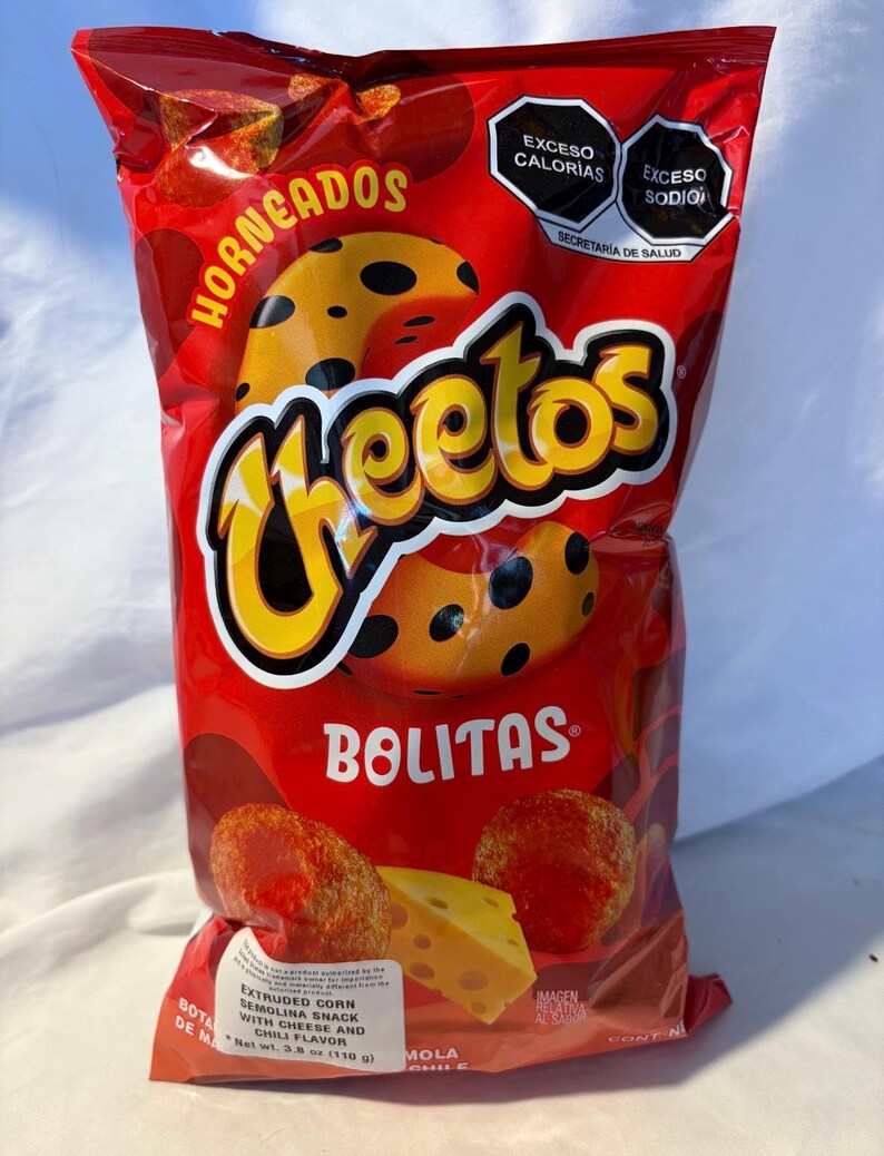 Cheetos Bolitas Chile & Cheese Corn Snacks – Imported Mexican Cheetos ...