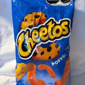 Cheetos Poffs con sabor a queso y maíz inflado – Cheetos mexicanos importados – Snack crujiente con sabor a queso – Sabor clásico