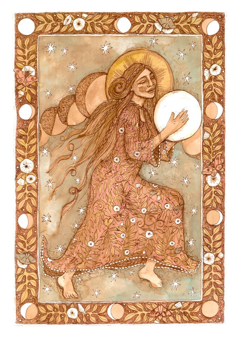 CARD She Drums the Moon 画像 1