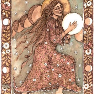 CARD She Drums the Moon 画像 2