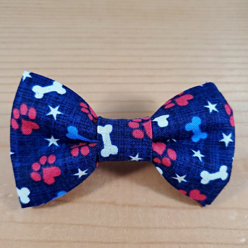 4th of july bow tie for dogs