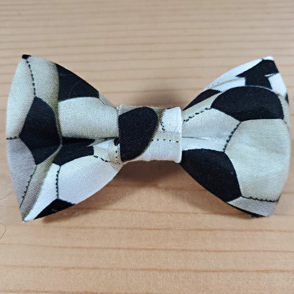 Soccer Football Sport Bow Tie Dog Cat Collar Washable