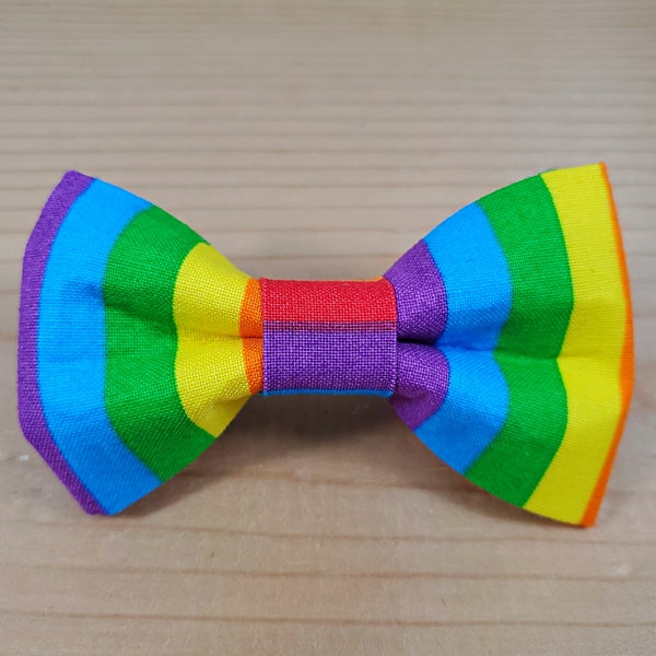 Gay Pride Dog Bow Etsy