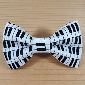 Piano Musical Music Bow Tie Dog Cat Collar Washable