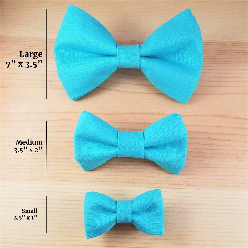 KU Univeristy of Kansas Bow Tie Dog Cat Collar Washable